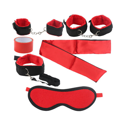 31 10 Sexy BDSM Bondage Set Kit  Hand Cuffs Foot Cuff Whip Rope   Toys